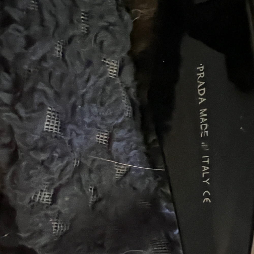 Prada Black Angular Sunglasses - image 8